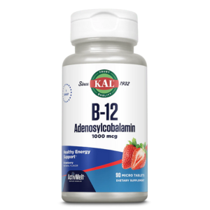 KAL B-12 Adenosylcobalamin ActivMelt 1000mcg Strawberry