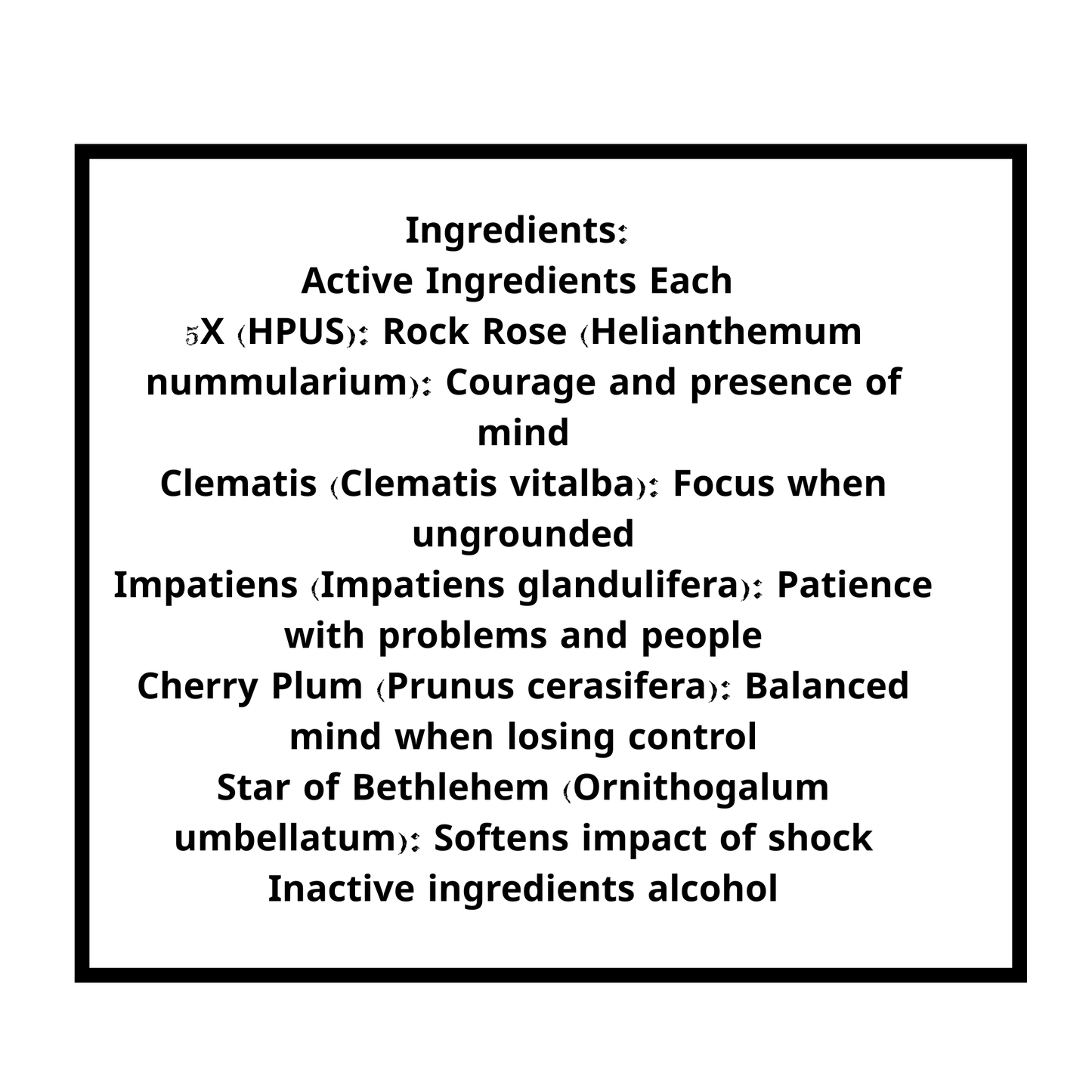 Bach Rescue Remedy 20ml Dropper