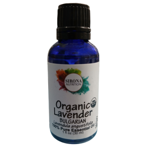 Sirona Nutrition Organic Bulgarian Lavender Essential Oil
