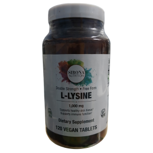 Sirona Nutrition L-Lysine 1000mg 120T