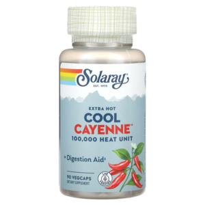 Solaray Cool Cayenne Pepper 100,000 HU 600mg 90C