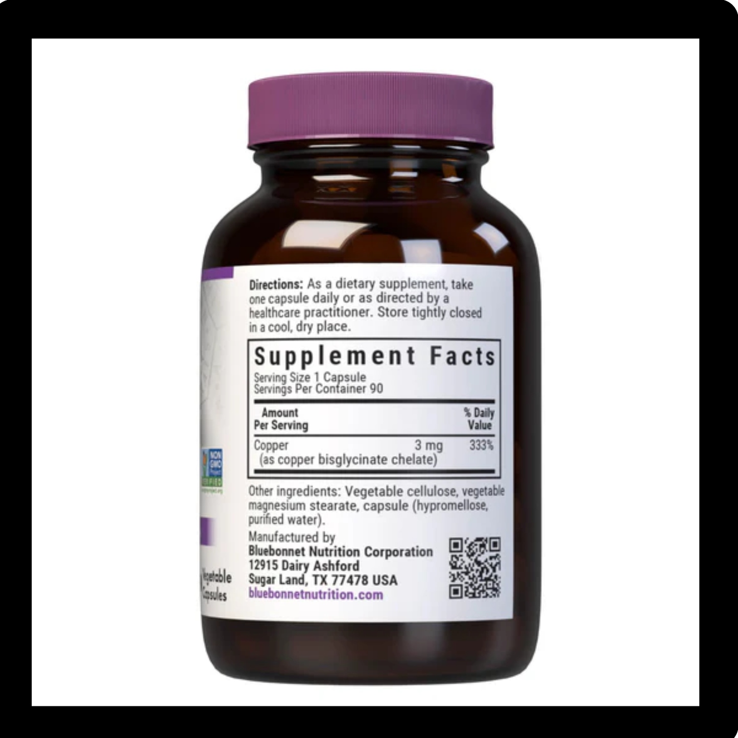 Bluebonnet Nutrition Chelated Copper