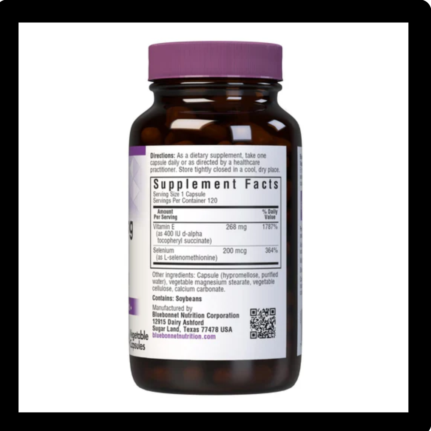 Bluebonnet Nutrition Dry E 400IU & Selenium