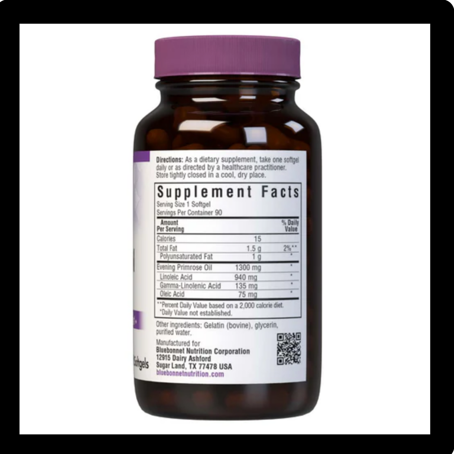 Bluebonnet Nutrition Evening Primrose Oil 1300mg