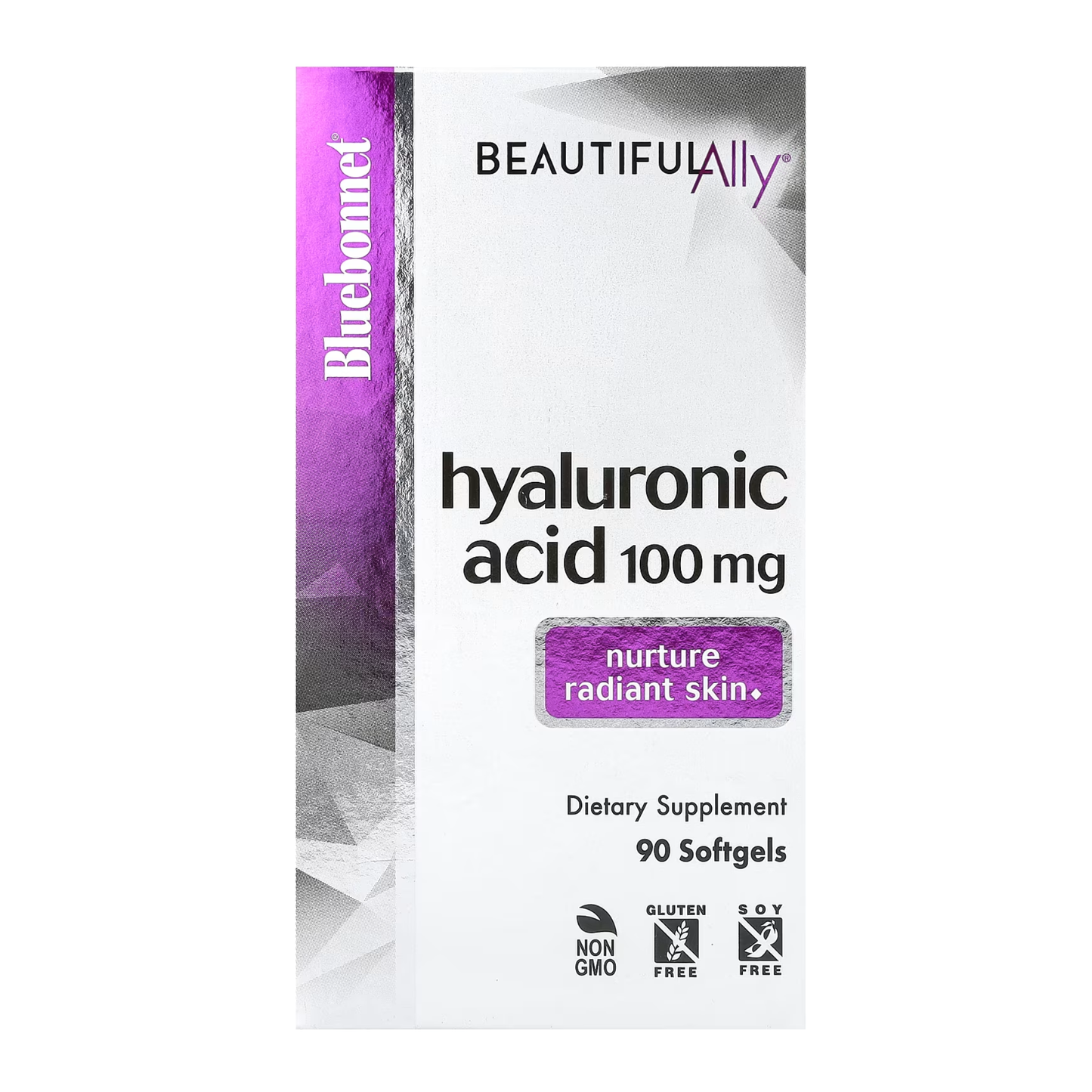 Bluebonnet Nutrition Beautiful Ally Hyaluronic Acid