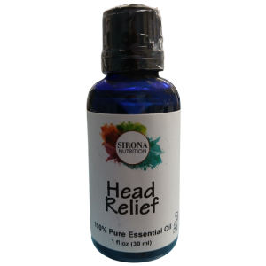 Sirona Nutrition Essential Oil Head Relief