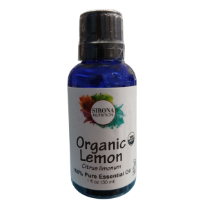 Sirona Nutrition Organic Lemon Essential Oil*
