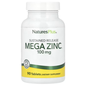 Natures Plus Mega Chelated Zinc 100mg