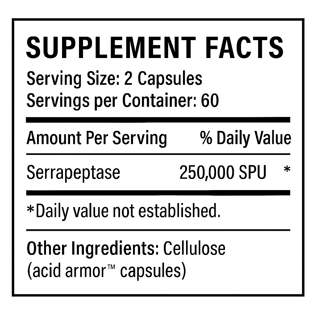 Arthur Andrew Medical Serretia 250000 SPU