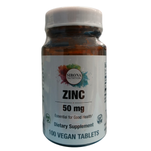 Sirona Nutrition Zinc 50mg