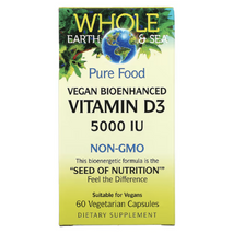 Natural Factors earth and Sea Vitamin D5000