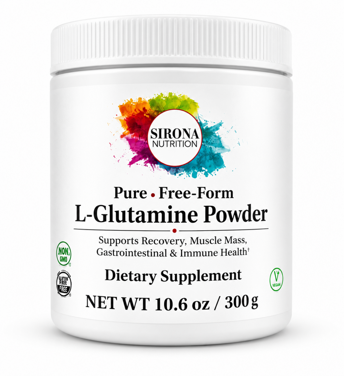 Sirona Nutrition Glutamine Powder