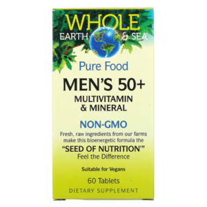 Natural Factors Earth & Sea Men's 50+ multi