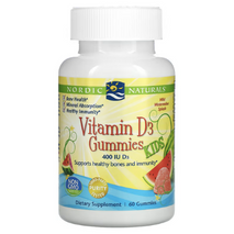 Nordic Naturals Vitamin D3 400iu Gummies