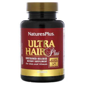 Natures Plus Ultra Hair Plus MSM for Men & Women