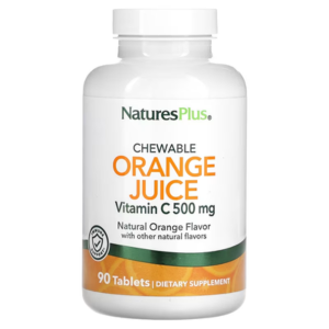Natures Plus Orange Juice Chewable C 500 mg