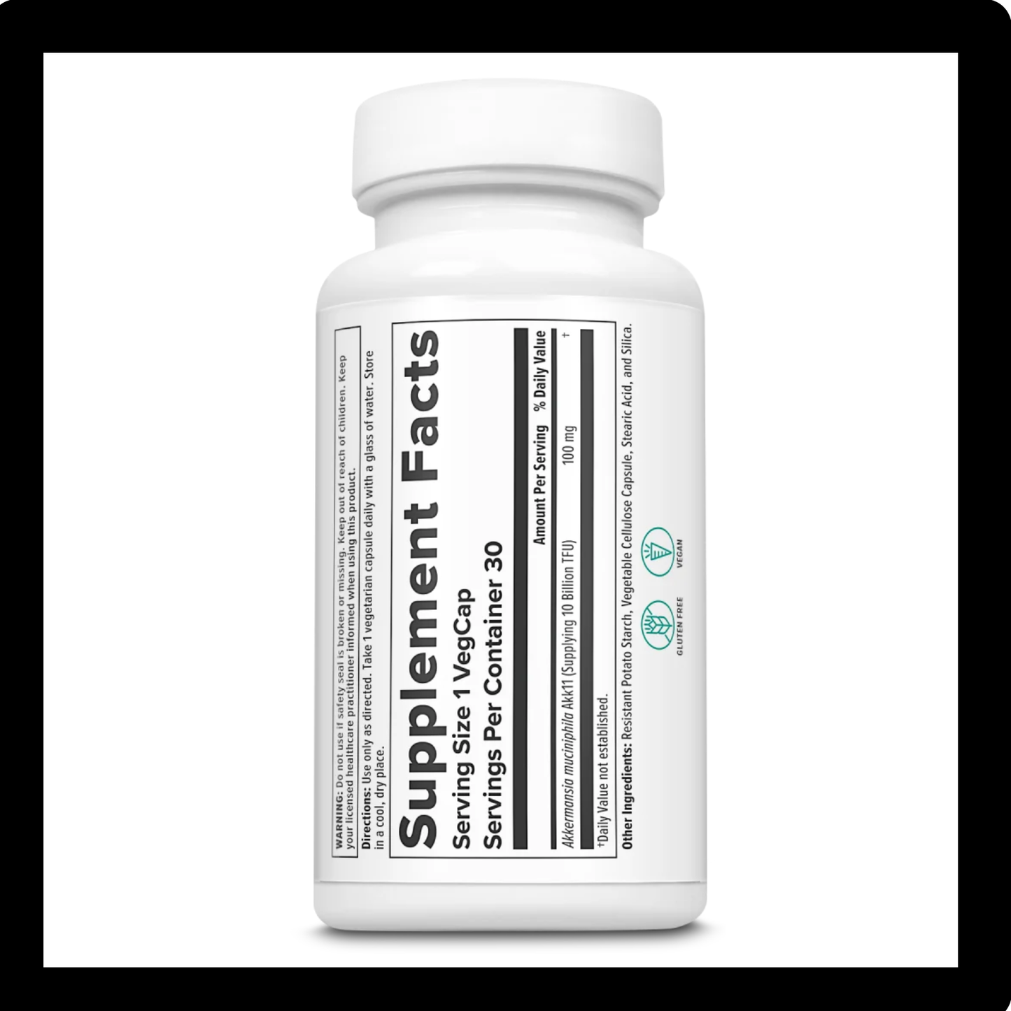 Nutra Biogenesis Akkermansia Vegan