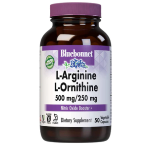 Bluebonnet Nutrition L-Arginine 500mg L-Ornithine 250mg*