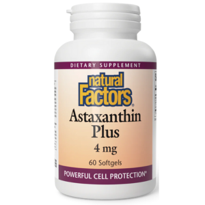 Natural Factors Astaxanthin Plus 4 mg