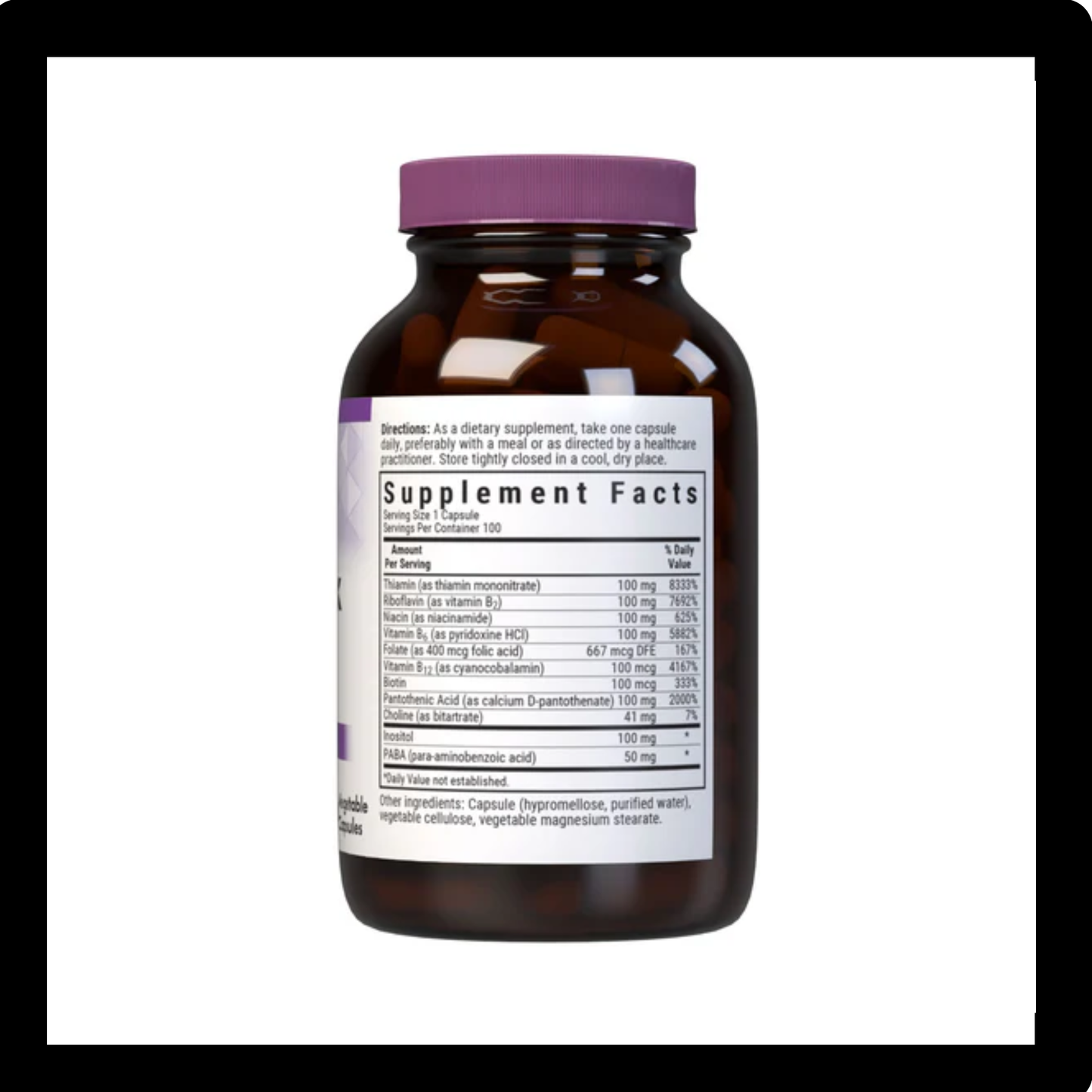 Bluebonnet Nutrition B Complex 100
