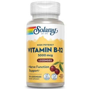 Solaray B12 5000 mcg Lozenge Cherry