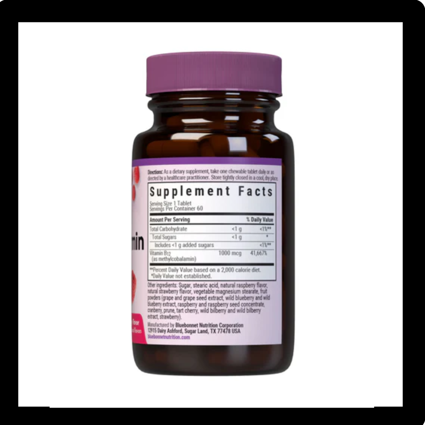 Bluebonnet Nutrition B12 1000mcg 60C