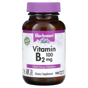 Bluebonnet Nutrition Vit. B2 100 mg 100C