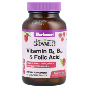 Bluebonnet Nutrition B6 B12 Folic Acid