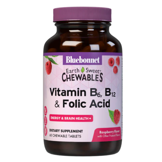 Bluebonnet Nutrition B6 B12 Folic Acid