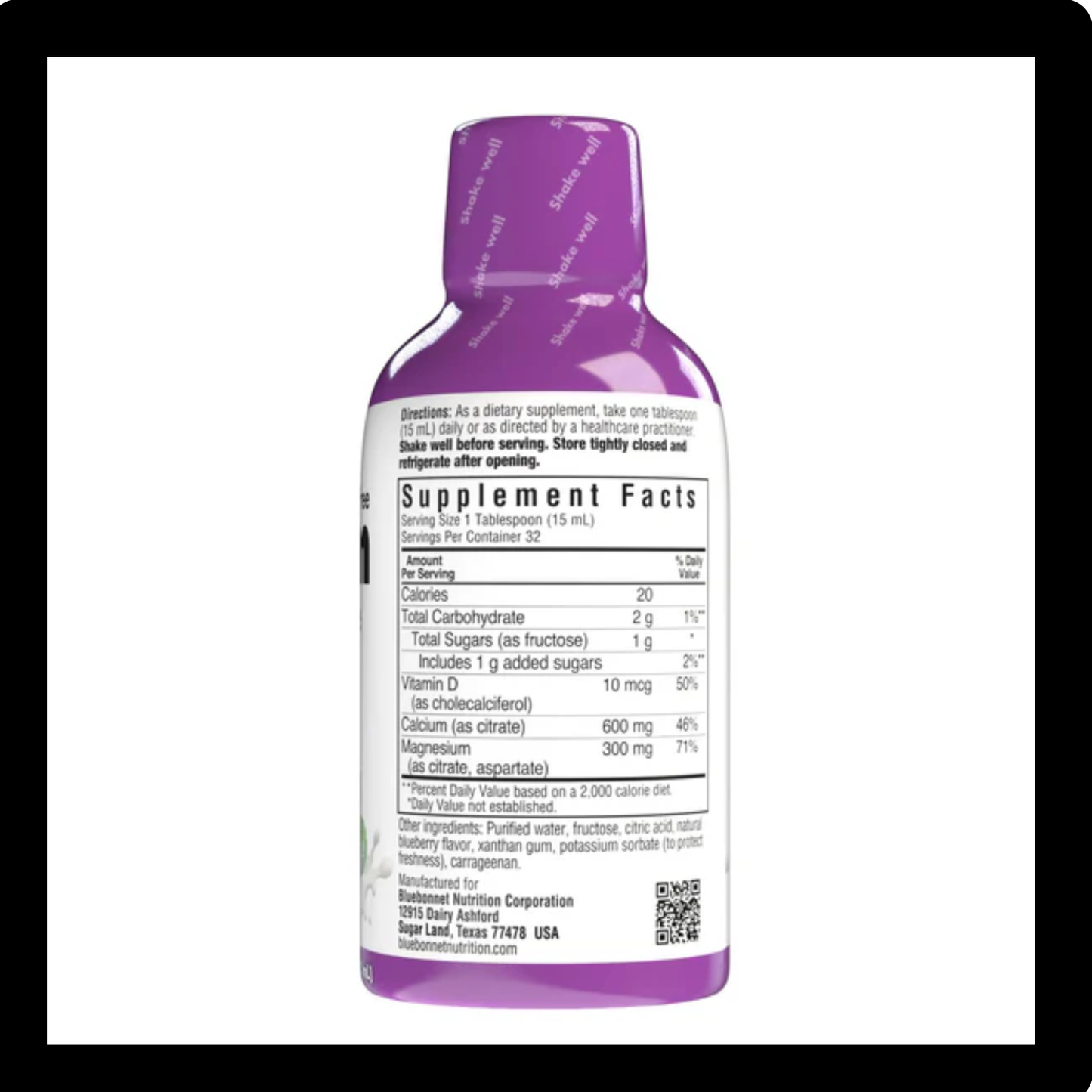 Bluebonnet Nutrition Cal Mag Citrate