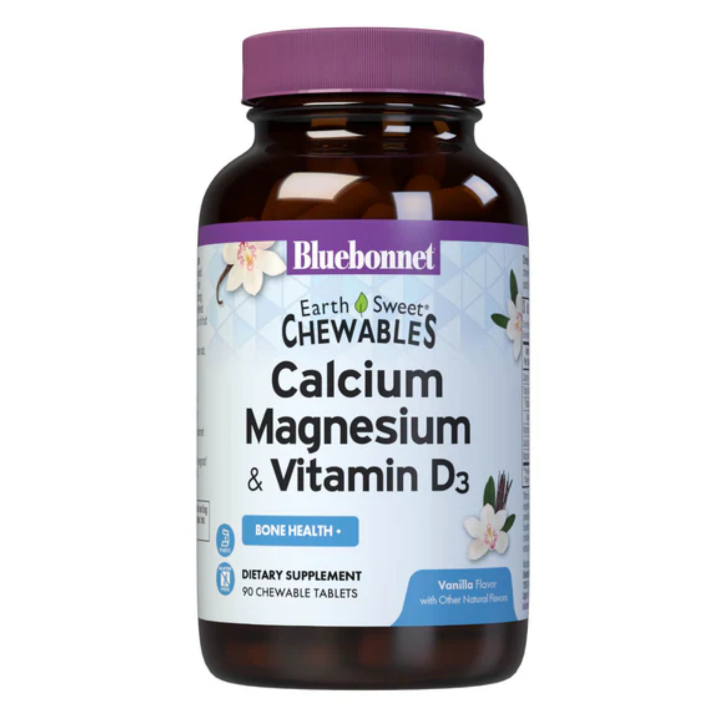 Bluebonnet Nutrition Cal Mag D3 Vanilla Chewable