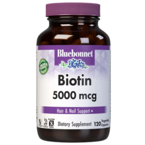 Bluebonnet Nutrition Biotin 5000mcg