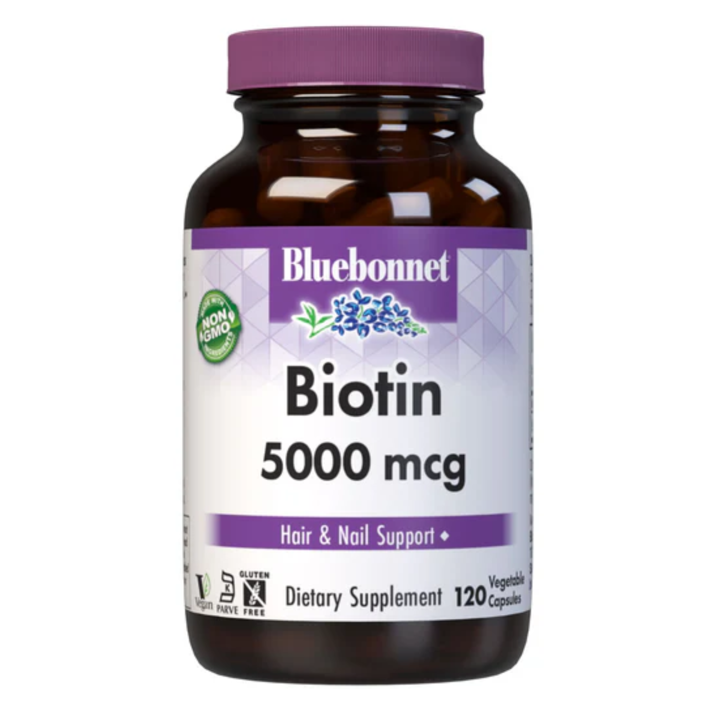 Bluebonnet Nutrition Biotin 5000mcg