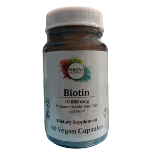 Sirona Nutrition Biotin 10000mcg