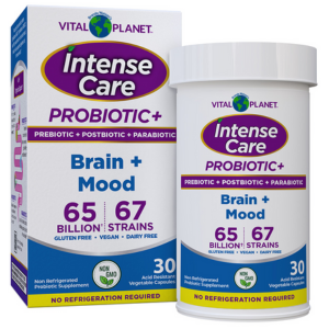 ***Vital Planet Intense Care Probiotic Brain + Mood