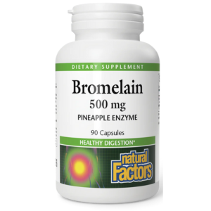 Natural Factors Bromelain 500 mg