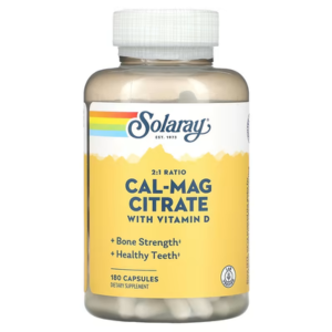 Solaray Calcium Magnesium Citrate with D
