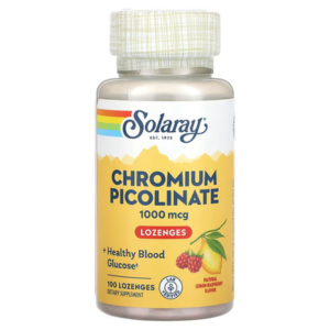 Solaray Chromium Picolinate 1000 mcg 100