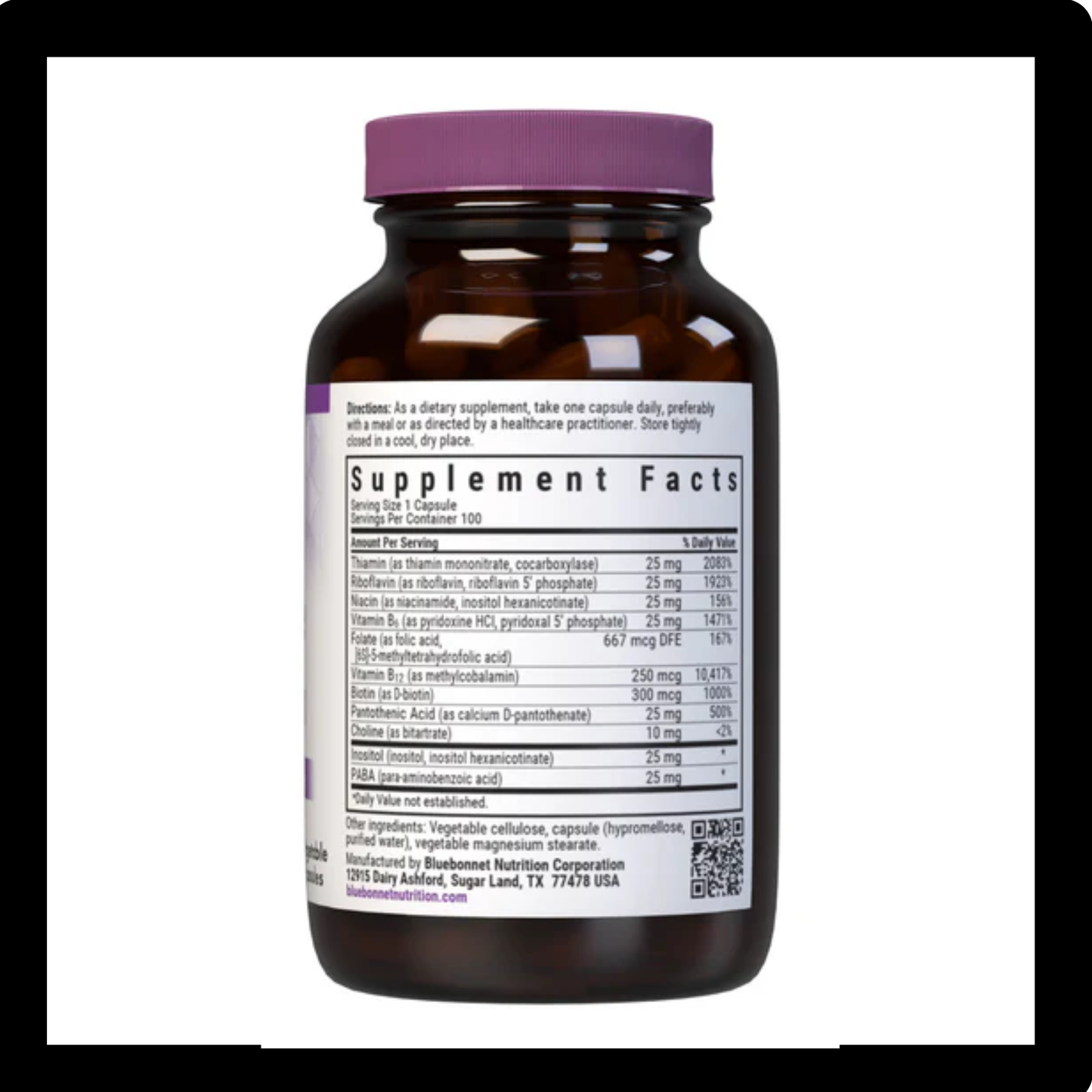 Bluebonnet Nutrition Coenzyme B-Complex