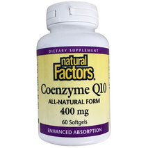 Natural Factors CoQ10 400mg