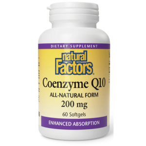 Natural Factors CoQ10 200mg