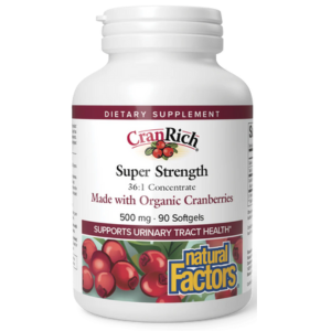 Natural Factors CranRich 500mg