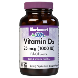 Bluebonnet Nutrition Vitamin D3 1000iu