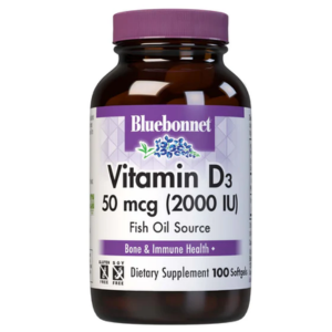 Bluebonnet Nutrition Vitamin D3 2000iu