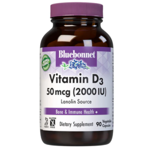 Bluebonnet Nutrition Vitamin D3 2000iu