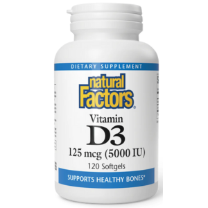 Natural Factors Vitamin D3 5000iu