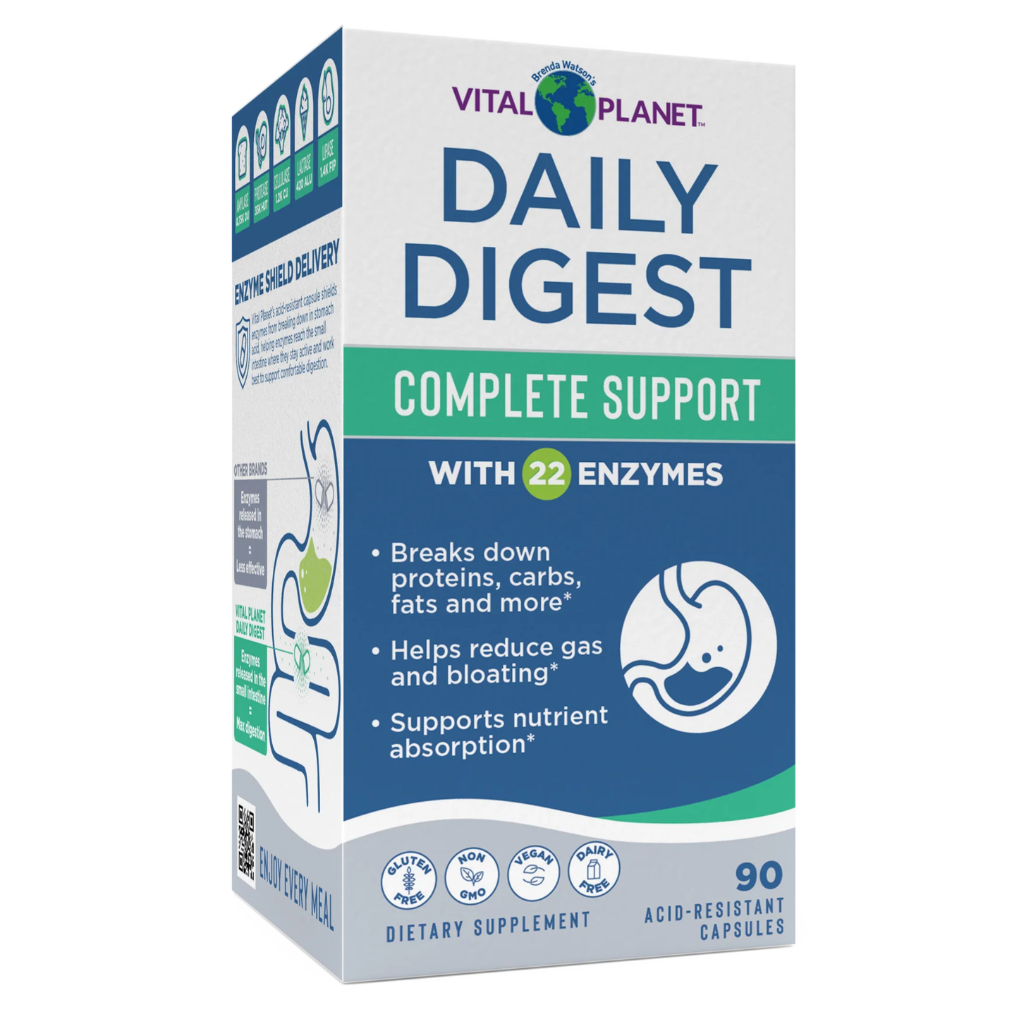 Vital Planet Daily Digest Complete Enzymes