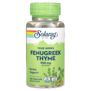 Solaray Fenugreek & Thyme