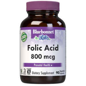 Bluebonnet Nutrition Folic Acid 800mcg