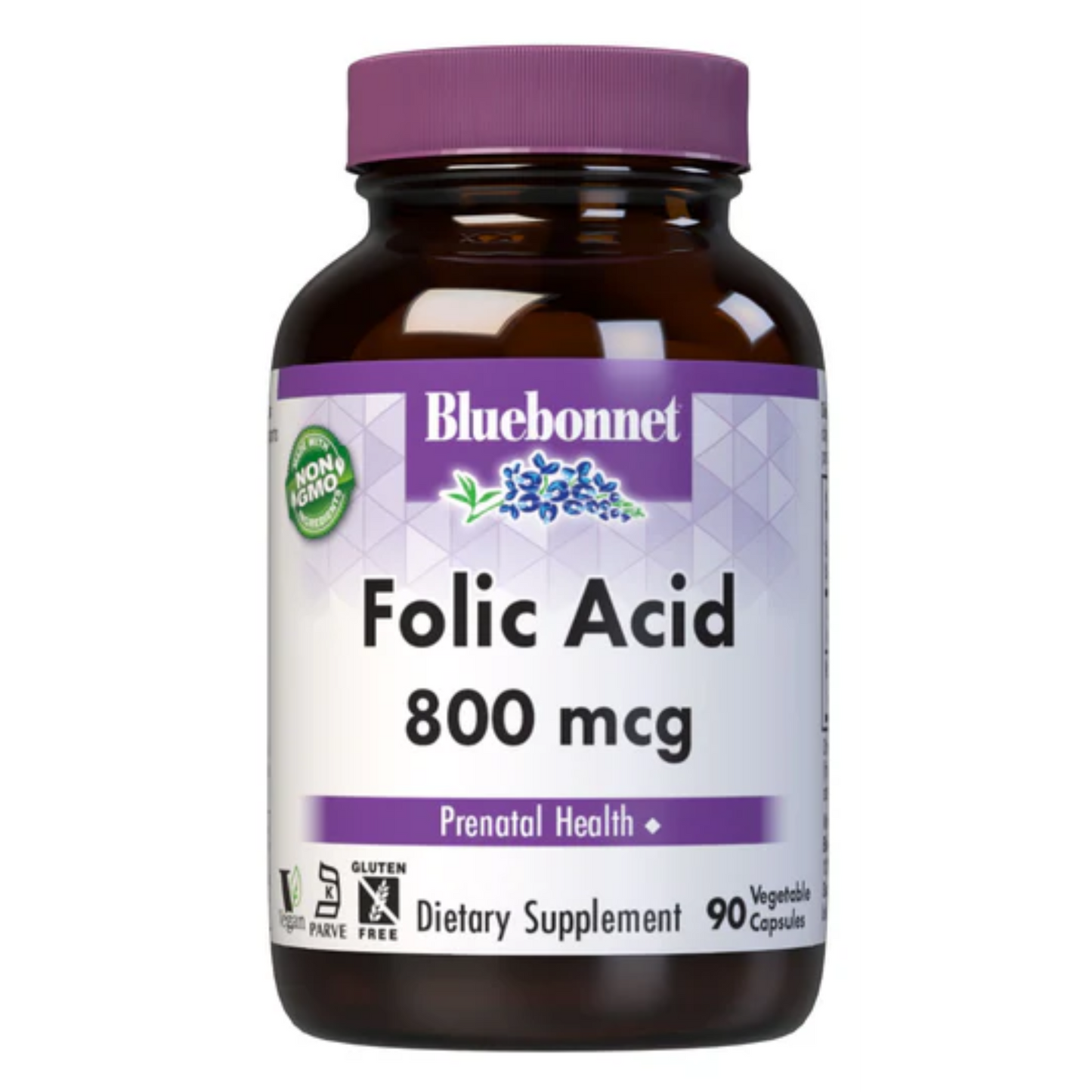 Bluebonnet Nutrition Folic Acid 800mcg